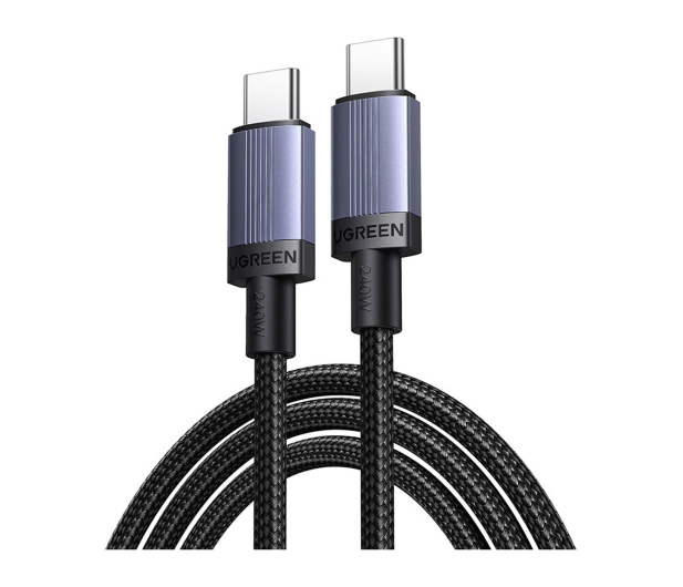 UGREEN Kabel USB-C do USB-C L528 100 W 1m szary - 1489160 - zdjęcie